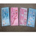 學(xué)生小禮品定制,帶剪刀小號文具套裝定做