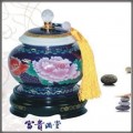 景泰藍(lán)富貴滿(mǎn)堂茶葉罐