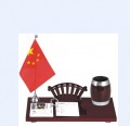 木桶筆筒辦公商務紅木臺歷定制