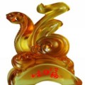 如意送福琉璃擺件,蛇年禮品